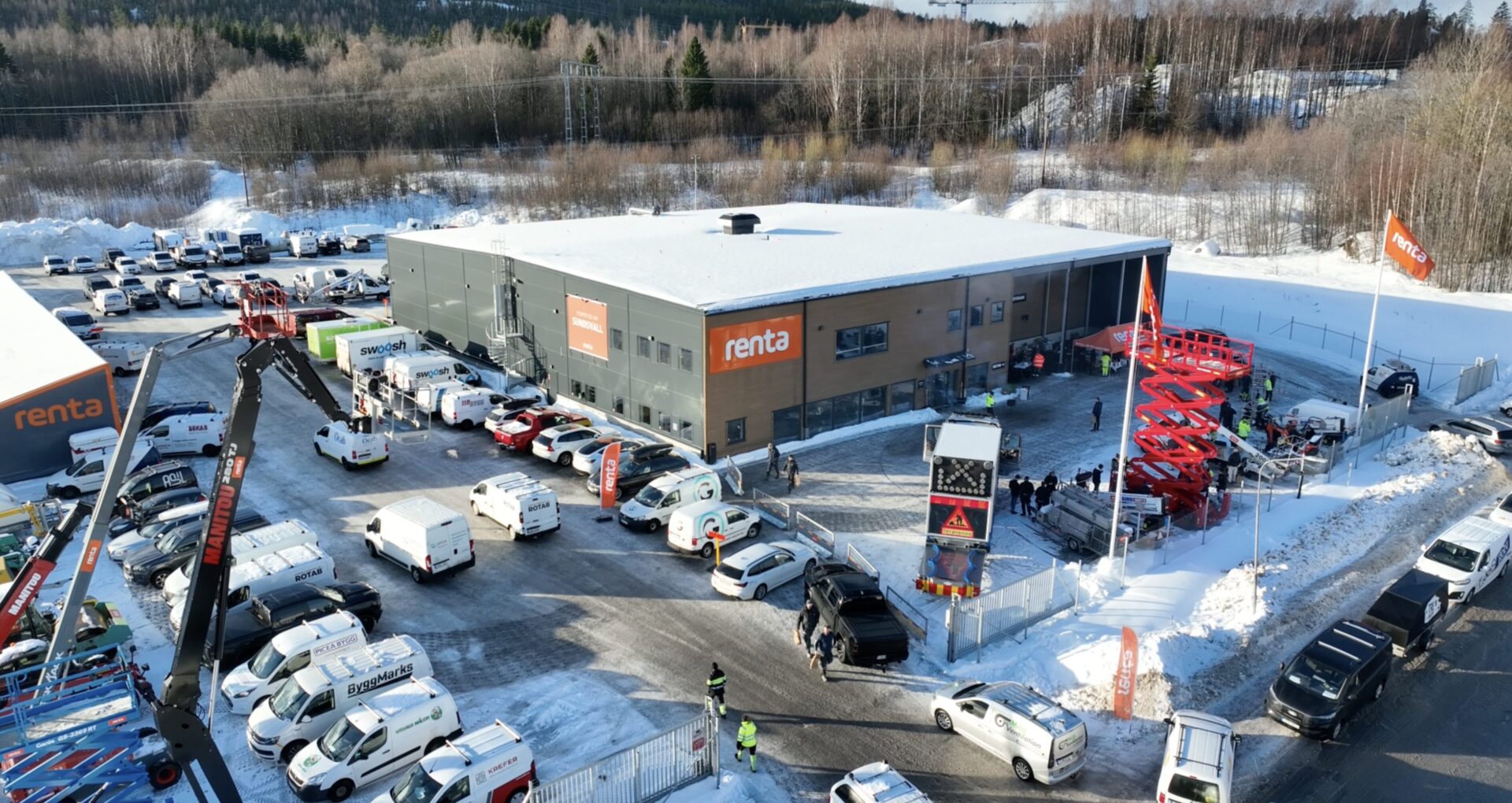 Renta maskinuthyrning i Sundsvall
