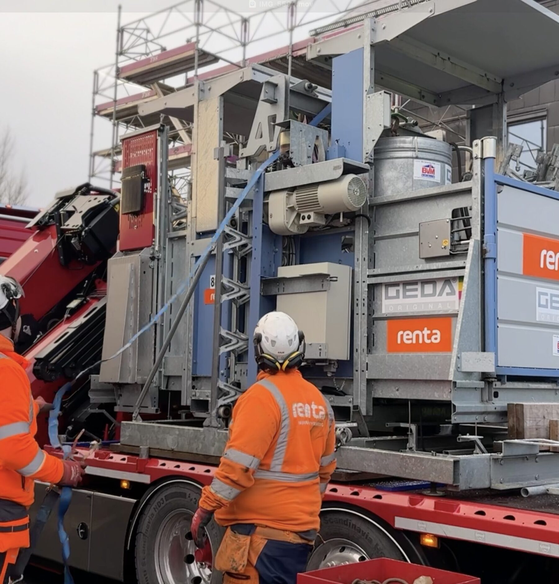 Bygghissar GEDA Renta 2